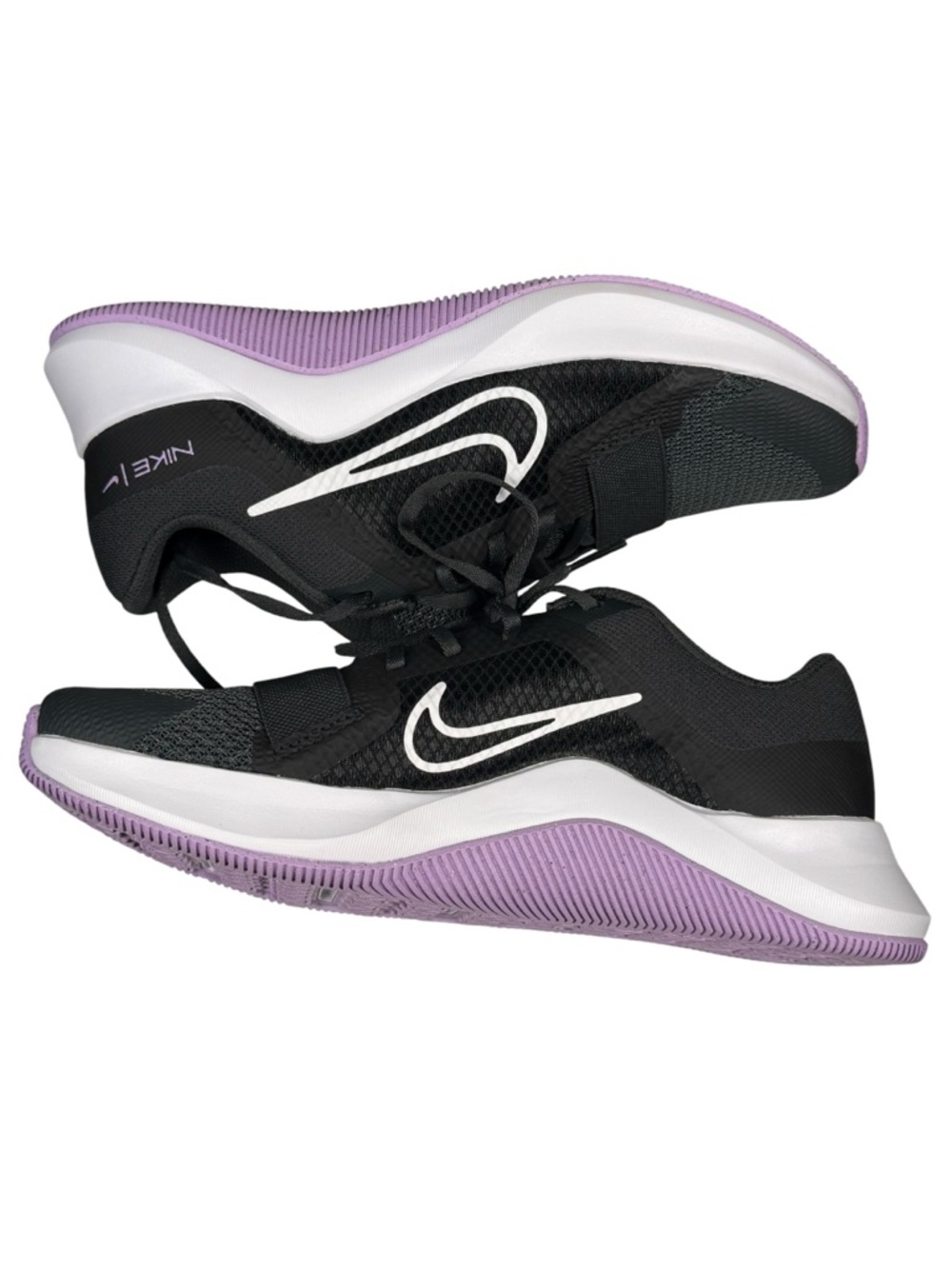 NWOTOB Nike MC Trainer 2 Black Viotech Purple Training Shoes Size 8 - Picture 8 of 9